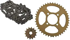 Kaali Maa Enterprise Two Wheeleer Chain Set for Hero Super Splender R428 CSB KIT F 79 108/14/42 (4H)