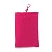 Produktbild RotSale® 1x 5,0 Zoll Pink Universale zwei Schicht Mikrofaser-Tasche Multifunktion für Festplatte, Handy, Power Bank Externer Akku oder Navi-Gerät