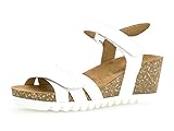 Gabor 23.661 Gabor Jollys Damen Sandalen,Keilsandalen,Sandalette,Sandalette,Keilabsatz,Sommerschuh,bequem,Damen-Schuhe,Frauen