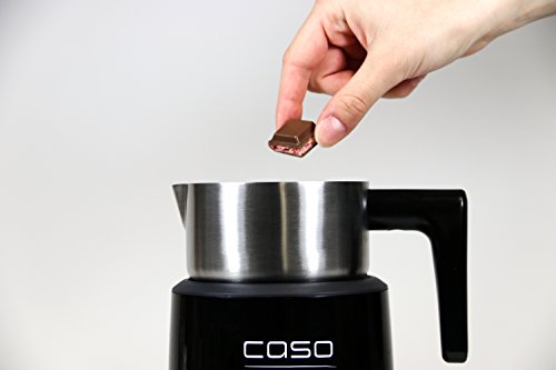 Caso 1663 Crema Latte und Choco Design Milchaufschäumer mit Induktion und besonderer Choco-Funktion zur Herstellung heißer Trinkschokolade aus Schokoladenstückchen, 500 W - 3