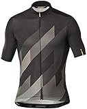  Mavic Cosmic Mosaic Fahrrad Trikot kurz grau 2019: Größe: M (48/50)
