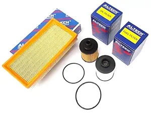 ALTECH Hi-Performance Air Filter + Oil Filter + Diesel Filter Combo For Maruti Ertiga 1.3L (1ST GEN 2012 To 2018)