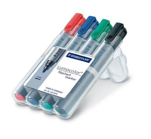 Profi Flipchart Marker – 2 Sets – 8 Stifte, farblich sortiert - 2