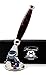 Gillette Fusion Razor In Our Newly Deigned Handle in Black & Red With Corn Shaped Razor Holder/Stand For Men's. Perfect for all Skin Type. LIMITED EDITION!!