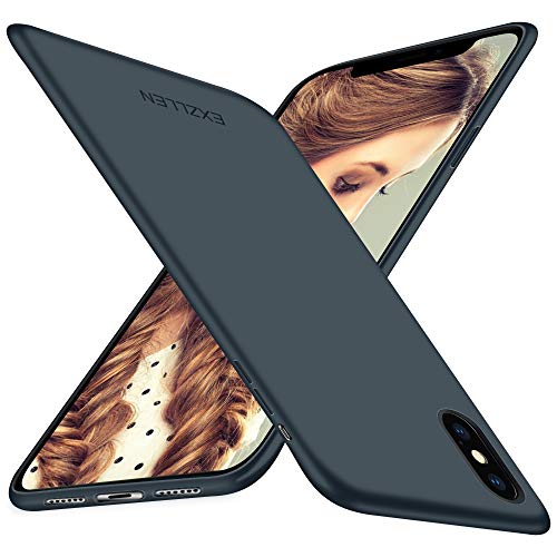 Télécharger EXZLLEN Coque iPhone X Coque iPhone XS, Silicone Liquide Soft Microfiber Doublure Coque de protection,Anti Choc Anti Ray Livre PDF Gratuit