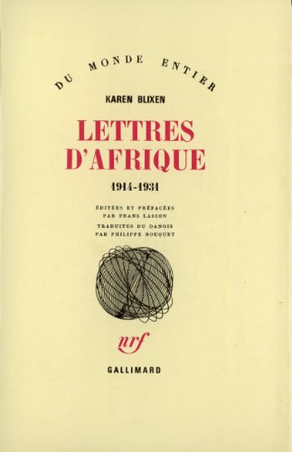 Download Lettres d'Afrique, 1914-1931 Download Lettres d'Afrique, 1914-1931