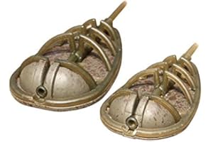 Avid Carp Pasturatore da Pesca Method Feeders Large 70.9 g 2.5 oz Method Feeder Piombato Mare Fiume Carpfishing