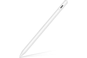 BONZATA Penna per Apple iPad 2018-2024 Magnetica Wireless di Ricarica,Pencil per iPad con Palm Rejection Sensibilità di Inclinazione del Palmo per iPad 6-10ª, iPad Air 3-5ª, iPad Mini 5/6ª, iPad Pro 11"/12.9"