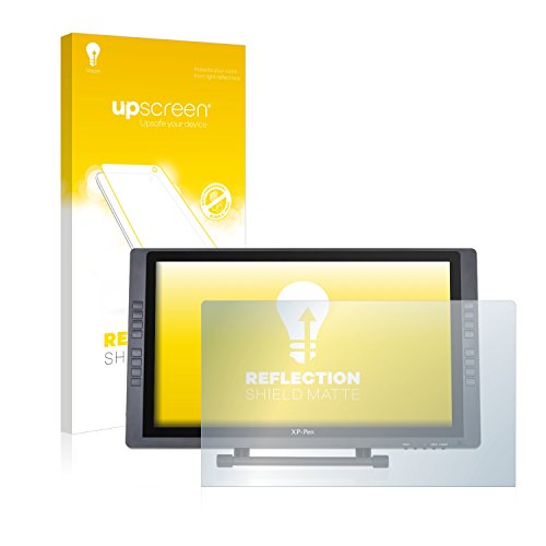 upscreen Reflection Shield Displayschutzfolie XP Pen Artist 22E Schutzfolie Matt – Entspiegelt, Anti-Fingerprint