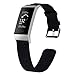 Produktbild Für den Fitbit laden Sie 3 Riemen, Nylon-Canvas-Band, atmungsaktives, nicht schwitzendes Band, erfrischend und einfach zu bedienen