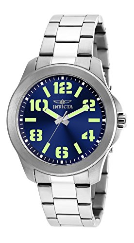 Invicta Herren-Armbanduhr Analog edelstahl Silber 21443 Invicta Herren-Armbanduhr Analog edelstahl Silber 21443