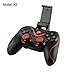 Produktbild Kreema X3 Wireless Bluetooth Spiel Controller Joystick Gamepad mit Handyhalter fur Android iOS Smartphone Tablet PC TV Box Windows