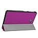 Culater® Folding Stand PU Leather Case Cover For Samsung Galaxy Tab A 10.1 2016 T580N (Purple)