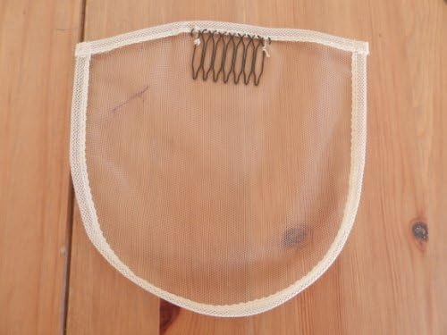 (6"x6" Beige Blonde Lace) Bases for Crown Extension, Lace Closure, Pony Tail, Top Piece, Toppers, Topette, Toupee
