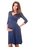 Purpless Maternity Herrlich V-Ausschnitt Kleid Mutterschaft Kleidung Top 4400 - 2