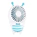 Produktbild Mackur USB Mini Fan Sicherheitsventilator Heizlüfter Funktion Handheld Mini Fan Tragbarer Mini Fan Elektrische Batterie Fan Geeignet für Reisen und Familie 1 stück Süße Bienenform