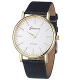 TianWlio Armbanduhren Damen Mode Einfache Freizeit Frauen Analog Leder Quarz Armbanduhr Uhren