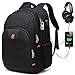 Produktbild Rucksack Herren USB Laptop Wasserdicht Männer Frauen Rucksäcke Business Travel Backpack Diebstahlsicher Große Schule Uni Taschen Freizeit militär Arbeits Schüler,Jungen Survival Schwarz 30l 40l