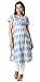 Morph Maternity Women's Indigo Ikat Kameez With Chudidar Small Blue