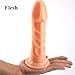Produktbild WCS Saugnapf Ohne Ei Gefälschte Penis Fleischfarben Cobra Simulation Penis Männliche Und Weibliche Masturbation Gerät Paar Sex Spielzeug (Color : Brown)