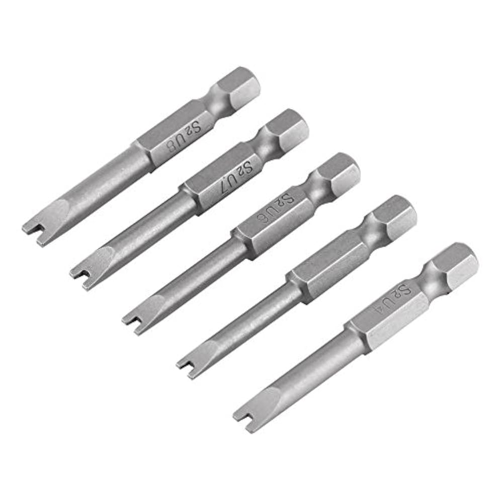 Bit tools. U образная бита для отвертки. вр-tlg-u2-06-20190447. (lengthen drilling bit: length-1 mm, total length-60 mm, working length-35mm).