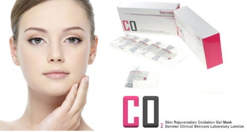 Dermier Antioxidant Skin Rejevunation C0 2 Gel Masks (Mixed Box Of Masks, 10)