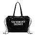 Produktbild Victoria's Secret Luxe Velvet Logo Tote Bag - BLACK