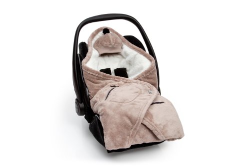 Baby Boum Biside softy Scoty 85 392SCOTY85SF Terry Blanket for Baby Carrier in Colour Dove