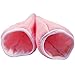 BF New Synthetic Cotton Pink Paraffin Wax Protection Hand Gloves Soak Off UV Gel Nail #391P