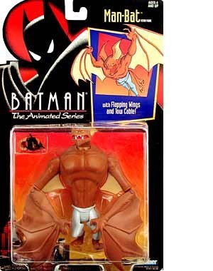 Batman the Animated Series Manbat Figure by Kenner (English Manual)