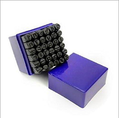 Somarke Number and Capital Letter Punch Set 36 Pc (6mm 1/4")