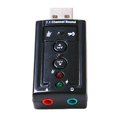 Afunta Dynamode 7-Kanal USB 2.0 Soundkarte schwarz 7.1 - 4