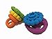 5 Piece Teething Tower Stackable Silicone Rings for Baby's Sore Gums Promote Fine Motor Skills in Ages 3 Months and Up