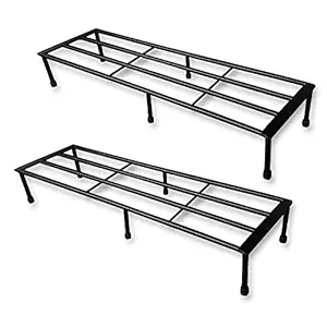 IRON LANDS i-Stand Heavy Duty with Rubberized Base Flower Pot Plant Stand 29 Inches Indoor Outdoor for Home Garden Balcony Living Room Decor (2)