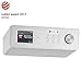Price comparison product image auna KR-200 • Space-saving Radio • 10 presets • WiFi • LCD display and Remote • DAB+ Radio for Kitchen • Spotify • Output AUX• support MP3, WMA, FLAC, AAC, AAC+ • Timer and Alarm clock • Silver