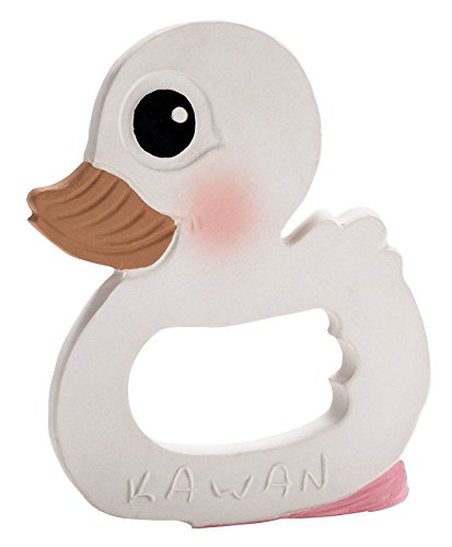HEVEA Beißring aus Naturkautschuk Ente Kawan - 2