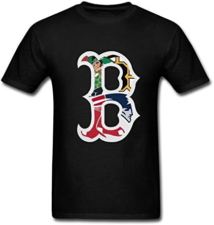 New England Patriots Boston Celtics Logo T Shirt for Men S