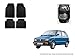 Autofurnish Car Floor Mats (Black) Set of 4 For Maruti Suzuki 800 RS.449.00