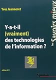 Y a-t-il (vraiment) des technologies de l'information ?