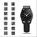 Produktbild Fernbedienung Kamera Smartwatch, Herzfrequenz Monitor Smartwatch, Fitness smartwach Smartwatch für Apple Samsung HTC iPhone, GPS Sport Fitness Smartwatch