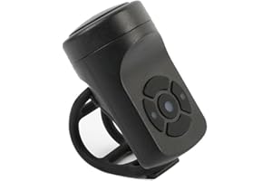 Jauarta Klaxon de Vélo électrique, Klaxon électrique 4 Modes Sonores, Sonnette de Vélo électrique 120 DB, Sonnette de Vélo étanche, Sonnette Rechargeable USB