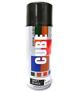 The Craft Store Aerosol Lacquer Spray Paint (Black)
