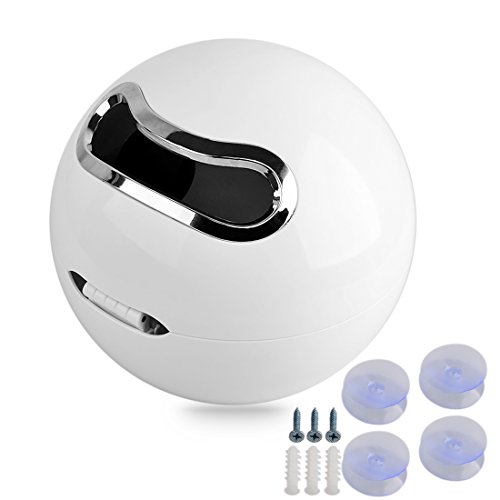 iTECHOR Wasserdicht Toilettenpapierhalter, WC-Rollenhalter, Klopapierhalter WC-Garnitur Basic