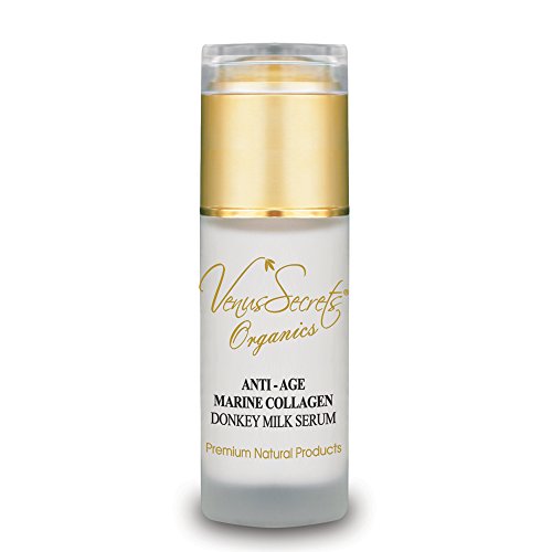 Anti-Ageing Serum mit Eselsmilch, Arganöl, Aloe und Oliven für jugendliches und strahlend-frisches Aussehen, geeignet für Gesicht und Hals. - 2