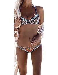 Multicolor Sexy Blanco Bikini mujer 2018,, Ba Zha Hei para Mujer Psuh up Verano Conjuntos natacion las mujeres de traje Tentación Set 2 Pieces Push-up Acolchado Bra Beachwear