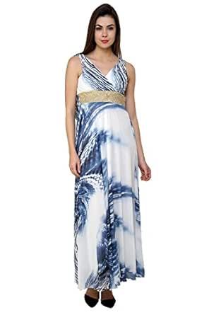 zara maxi dress blue