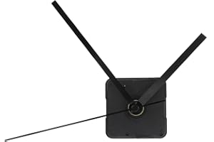 DOITOOL Uhrwerk Lautloses Uhr Zubehör für DIY, Uhrwerk DIY Uhr Reparatursatz Uhrwerke Mechanismusteile zum Basteln/Selbstgestalten, L 56 x B 56 x H 16 mm