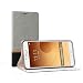 Produktbild Samsung Galaxy C9 Pro Hülle,SunFay PU Leder Tasche Schutzhülle Flip Case Wallet für Samsung Galaxy C9 Pro Cover - Grau