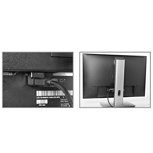 UBest 3x HDMI 90° Winkeladapter 19pol / HDMI-Stecker auf HDMI-Buchse – VERGOLDETE Kontakte Schwarz - 7