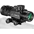 ACEXIER 4X32 Rifle Scope Hunting Optical Sight Tactical Rifle Scope Green Red Dot Light Rifle Cross Spotting Scope for Rifle Hunting